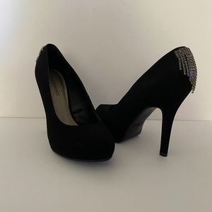Andiamo Black Heels S-7.5